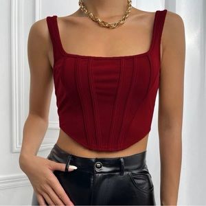 Corset crop top